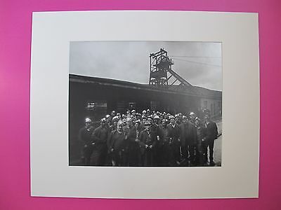 Bruce Davidson.(SIGNED).Original Silver Gelatin Print.Group Of Miners.MINT!