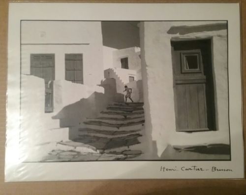 Henri Cartier-Bresson Sifnos, Greece, 1961 Original Silver Gelatin print SIGNED