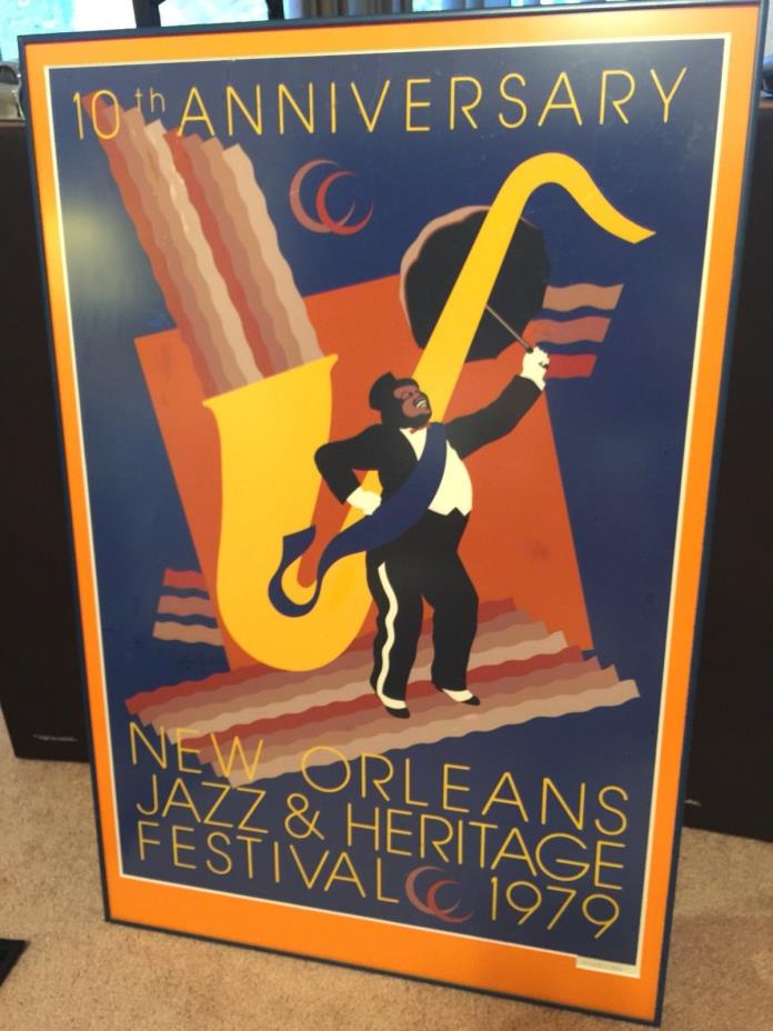 1979 New Orleans Jazz Festival Poster - See Notes !