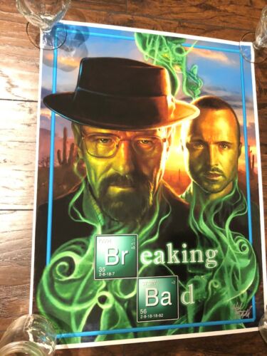 Breaking Bad 23x17 Walter White Heisenberg Jesse Pinkman Print