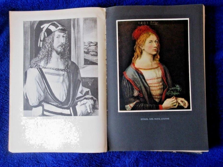 1937 500 SELF PORTRAITS w 7 tipped in color plates great selection vint BOOK