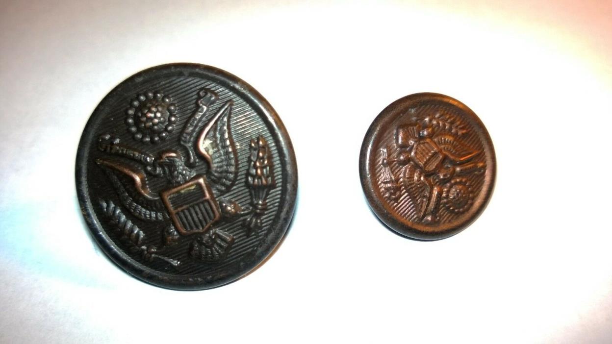 Antique Early1900s Copper American Great Seal Button New York N.S.Meyer (2)