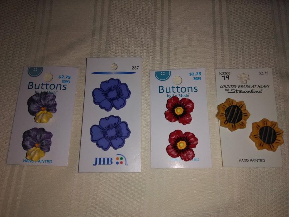 Flower Buttons La Mode JHB & Streamline New 1