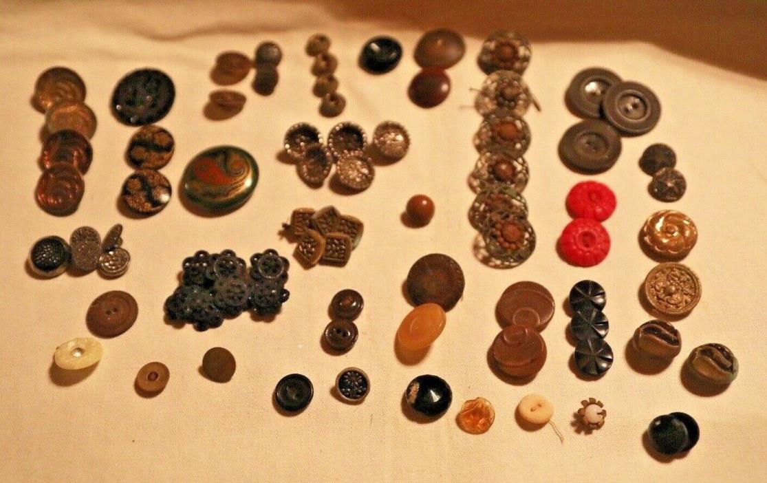 Vintage Button Lot  sewing quilting crafts  sets