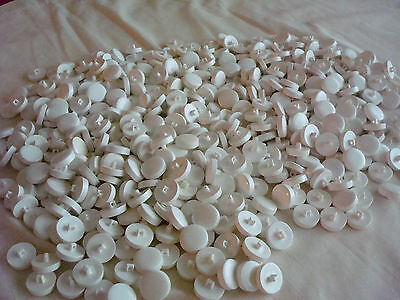 2 Lbs~Pounds SHANK BUTTONS~WHITE~75
