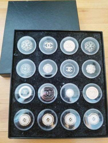 Chanel Button Collection Display