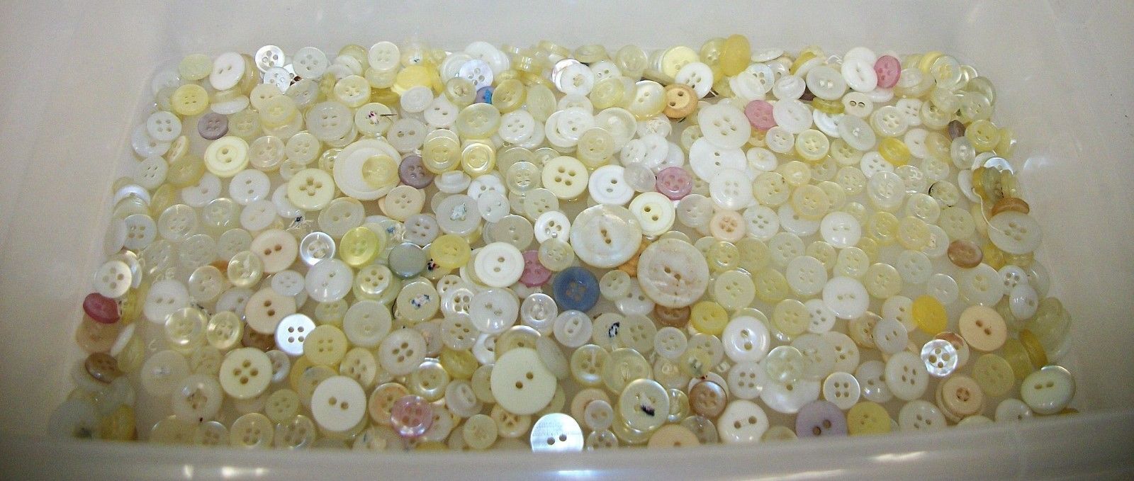 Estate Lot of Vintage Buttons - Mother of Pearl MOP