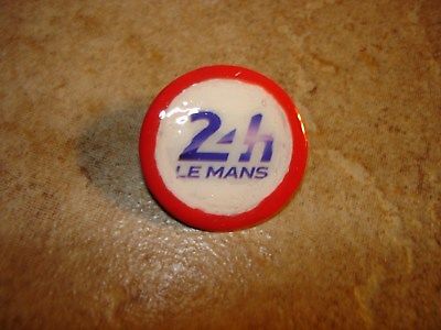 Mother of pearl advertising button for 24 hour Le Mans race