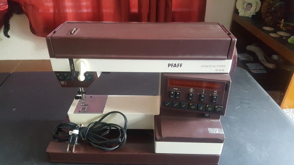 Pfaff Creative 1469 Computerized Sewing Machine like 1471 AS IS Parts or Repair