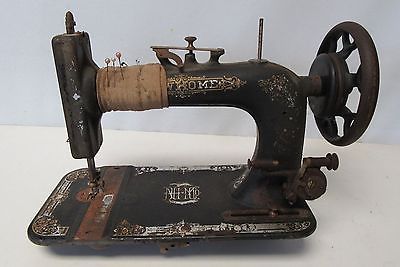 ANTIQUE New Home Model Light Running Treadle Sewing FOR PARTS/RESTORATION Dirty