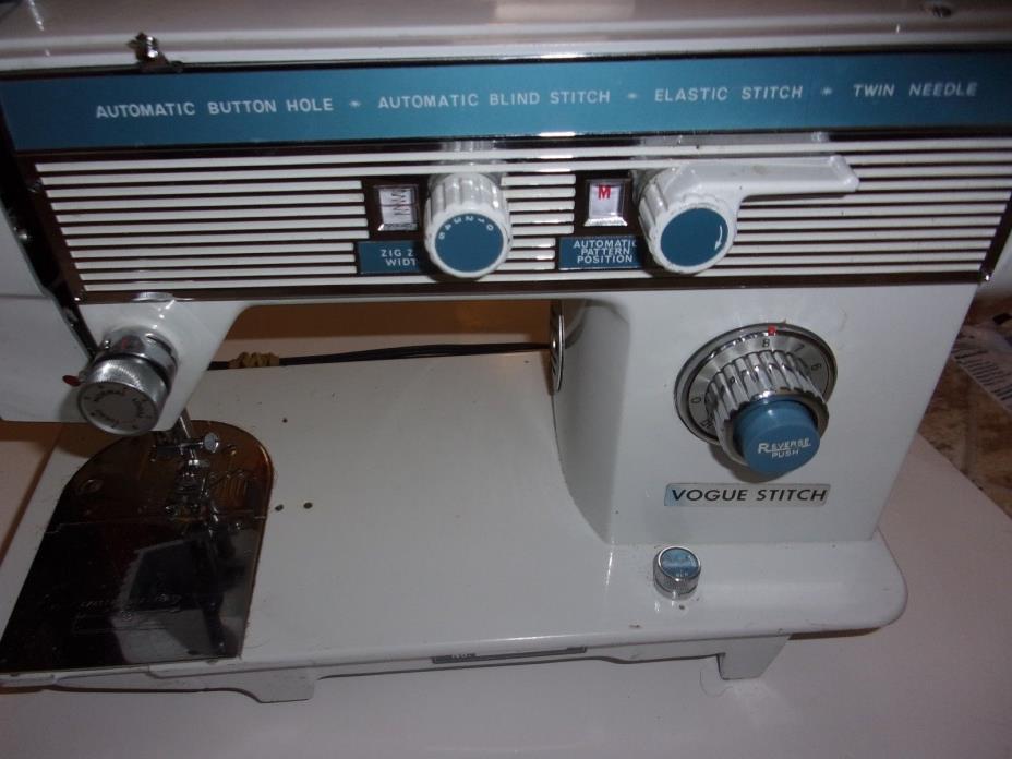 vogue stitch sewing machine vintage model 5800