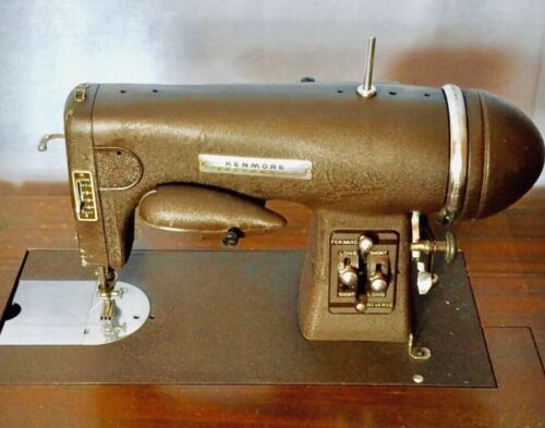 Mid-Century Art Deco Kenmore 1938 Imperial Rotary Sewing Machi Industrial 117.59