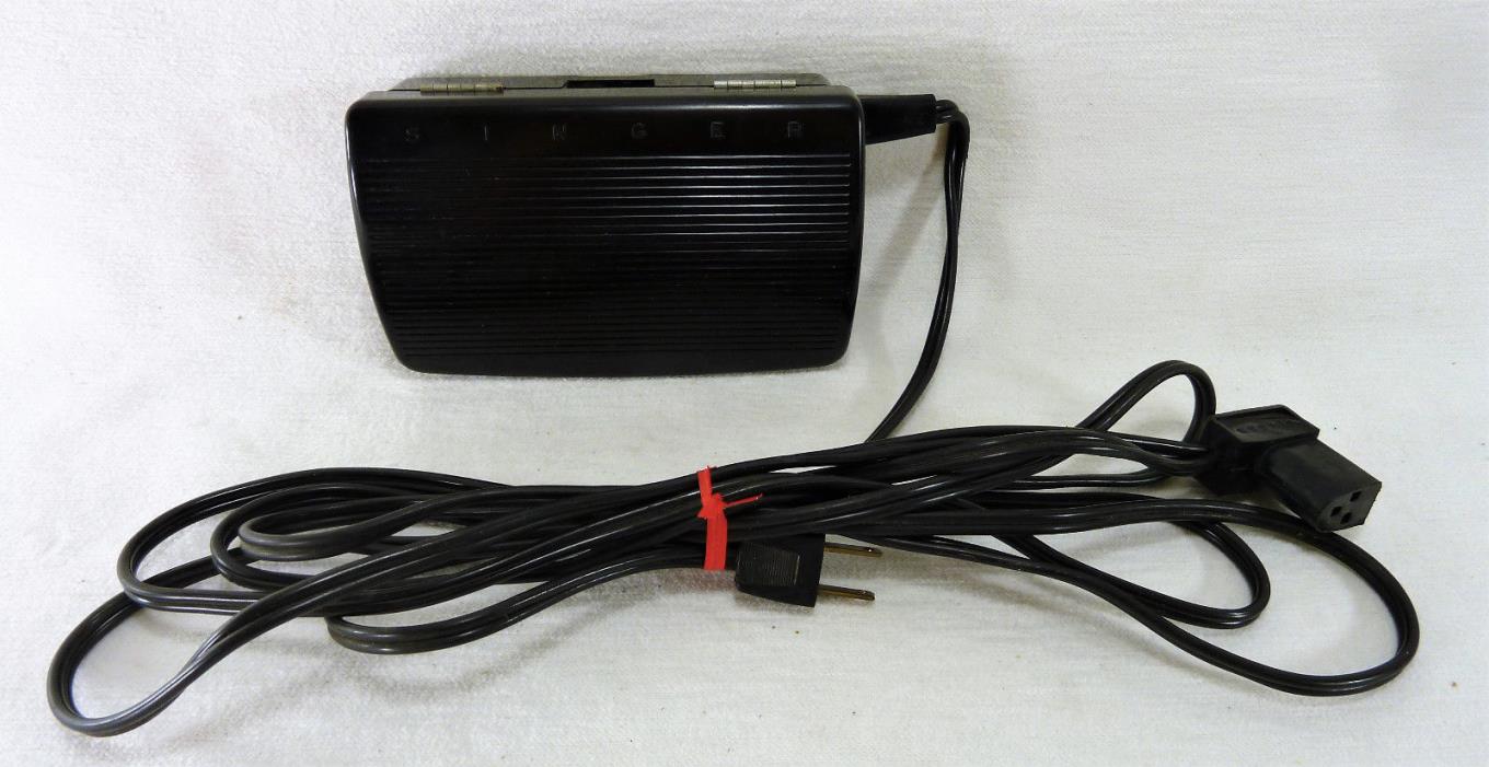Singer Sewing Machine CR-303 2 Prong Foot Pedal & Power Motor Control 619494-002