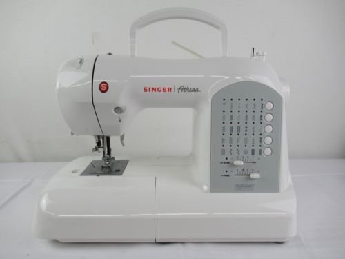 Vintage Singer Athena Model 2009 Sewing Machine AC120V 60Hz White