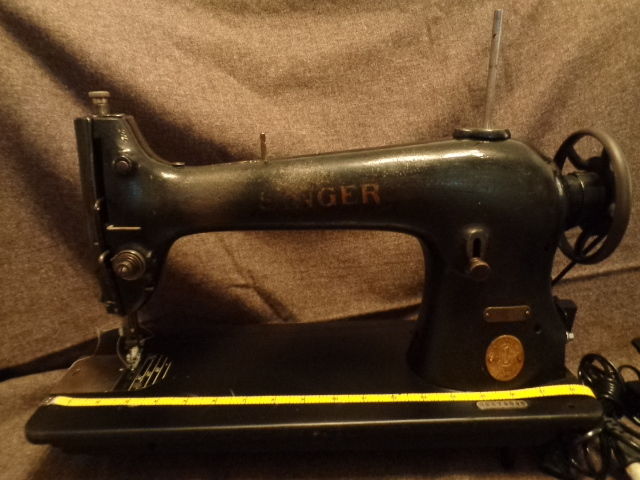 SINGER 96-10 SEWING MACHINE SUPER HEAVY DUTY LEATHER