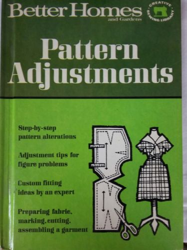 BETTER HOMES AND GARDENS PATTERN ADJUSTMENTS ~  SEWING BOOK 1966