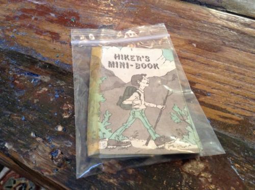 Vintage Hiker's Mini Book