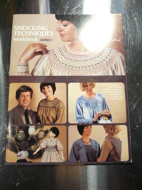 Smocking Techniques Workbook Series 1 Nellie Durand 8 Lessons 1980 26 Pages