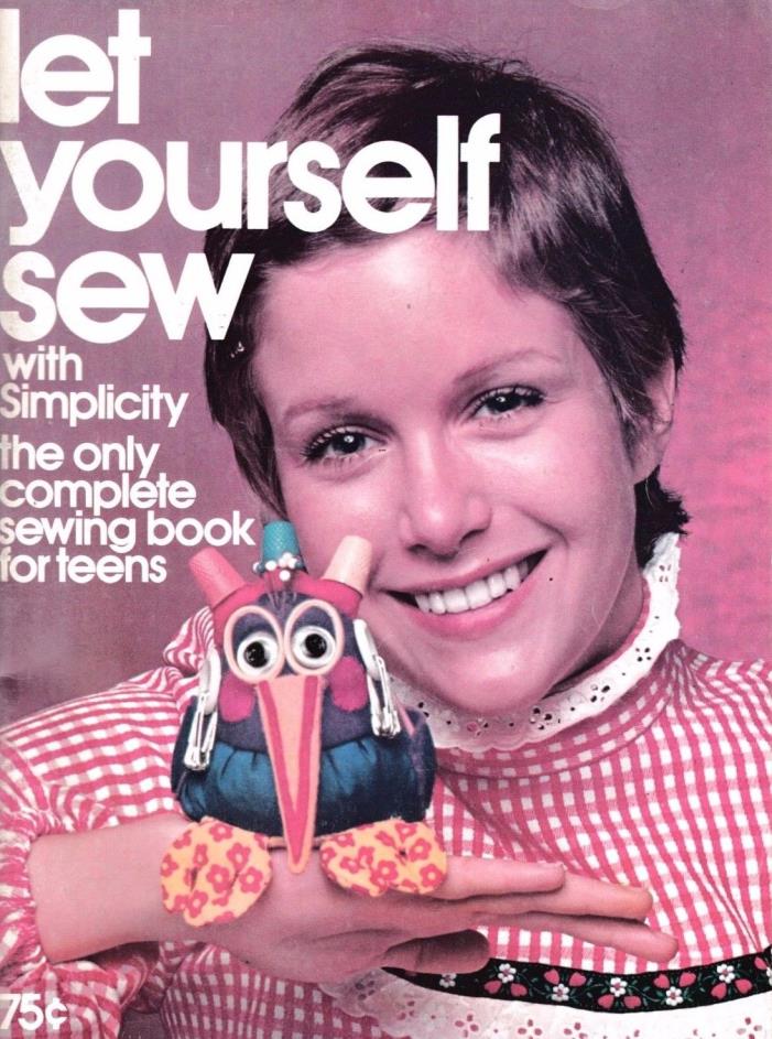 VINTAGE SIMPLICITY LET YOURSELF SEW ~ THE COMPLETE SEWING BOOK FOR TEENS