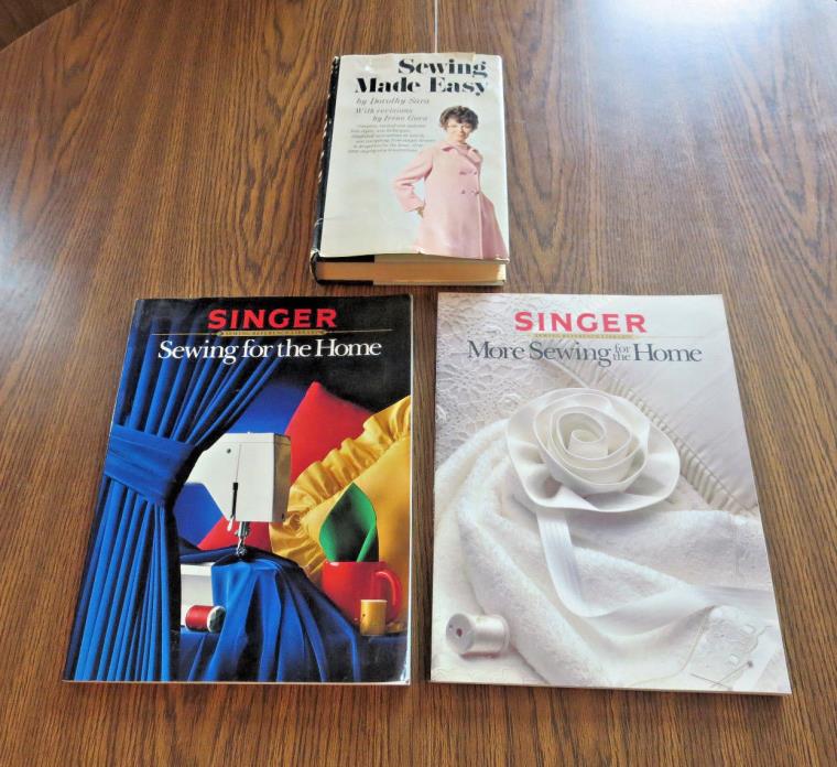 Vintage Sewing Made Easy Singer Sewing for the Home Reference Library Books