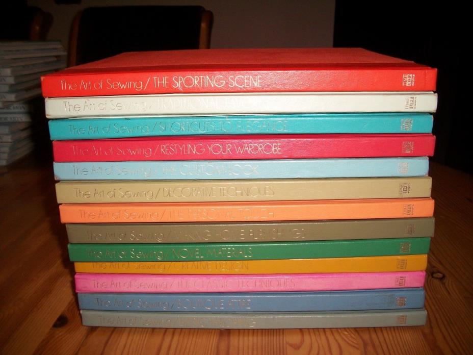 Art of Sewing- 13 of 16 Volumes - Time Life Books