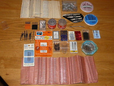 Vintage Sewing & Sewing Machine Needles Mixed Lot