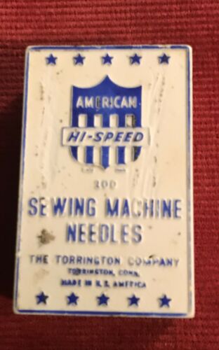 Vintage American Hi-Speed Sewing Machine Needles The Torrington Co - 40Needles