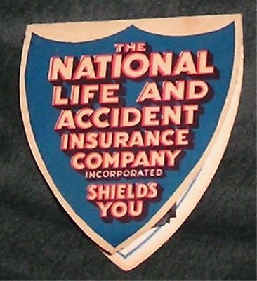 Vintage National Life Accident Insurance Japan Needle Book Advertising Promotion