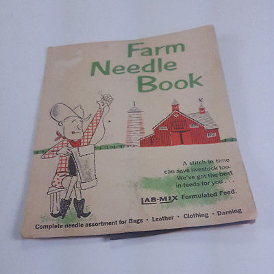 VINTAGE FARM NEEDLE BOOK CALF MANNA SUCKLE & LAB MIX FORMULATED FEED