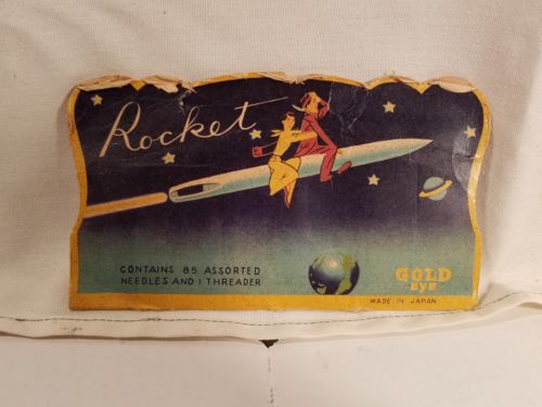 Vintage ROCKET Brand Sewing Needle Set Fantastic Shape Used