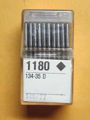 100-134-35 D Leather Sewing Machine Needles, Durkopp Adler, Pfaff sz. 22