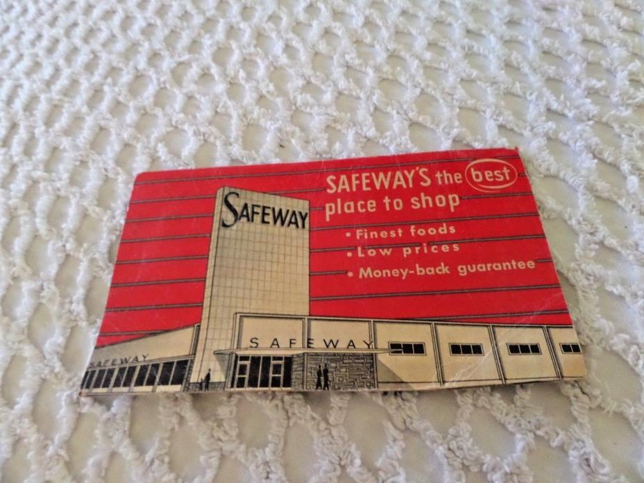 Safeway Needle Case Sewing Advetisement
