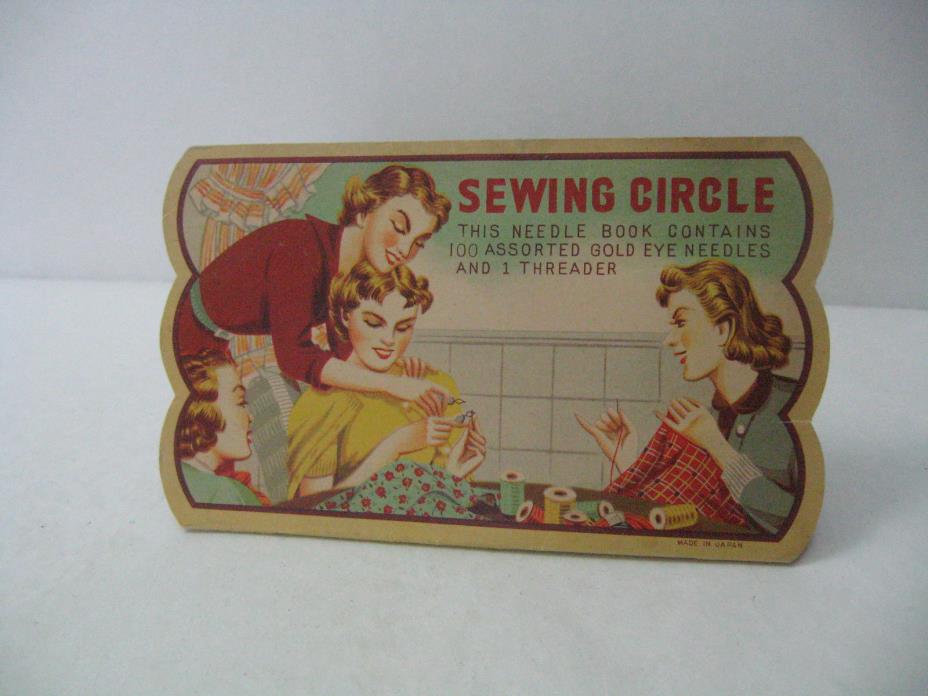 Vintage Needle Set-  Issued 1957- Cover is Excellent Condition