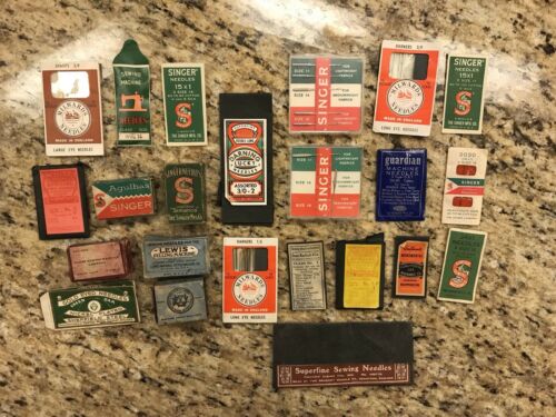 Antique Sewing Needles Lot