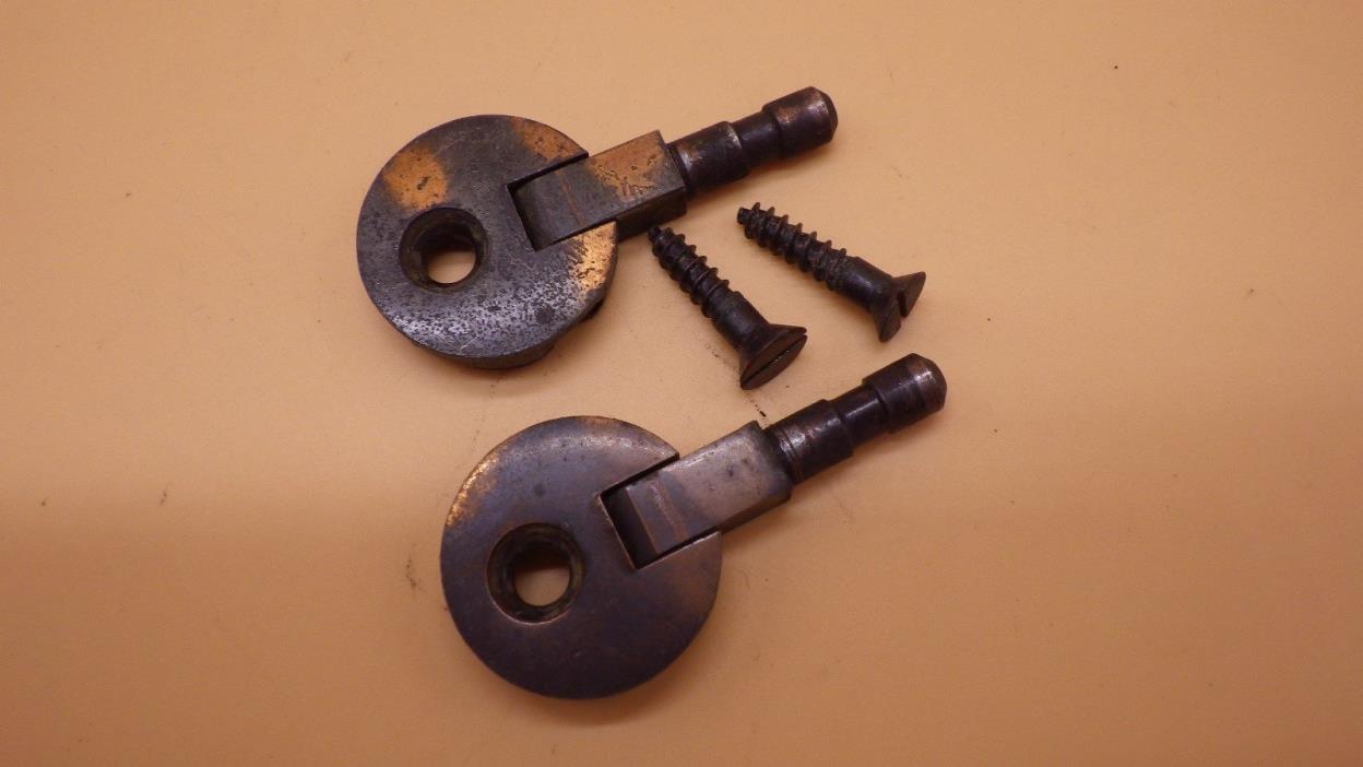 Vintage Singer Copper Sewing Machine Hinges Hinge Pins One Hole