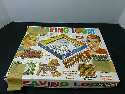 Vintage Weaving Loom Kit Lisbeth Whiting 1962 Original Instructions Collectible