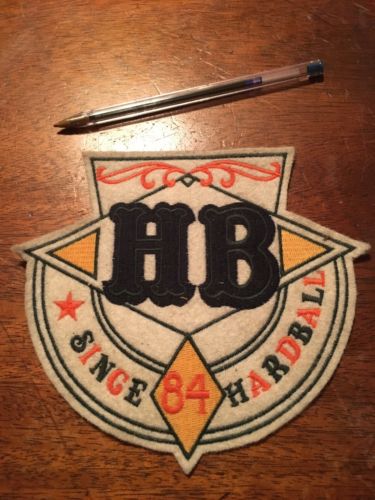 HB SINGE 84 HARDBALL FELT PATCH