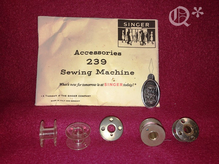 Vintage Singer Sewing Machine Attachments