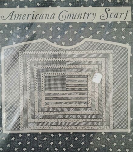 AMERICAN COUNTRY SCARF Pattern (INCLUDES 6