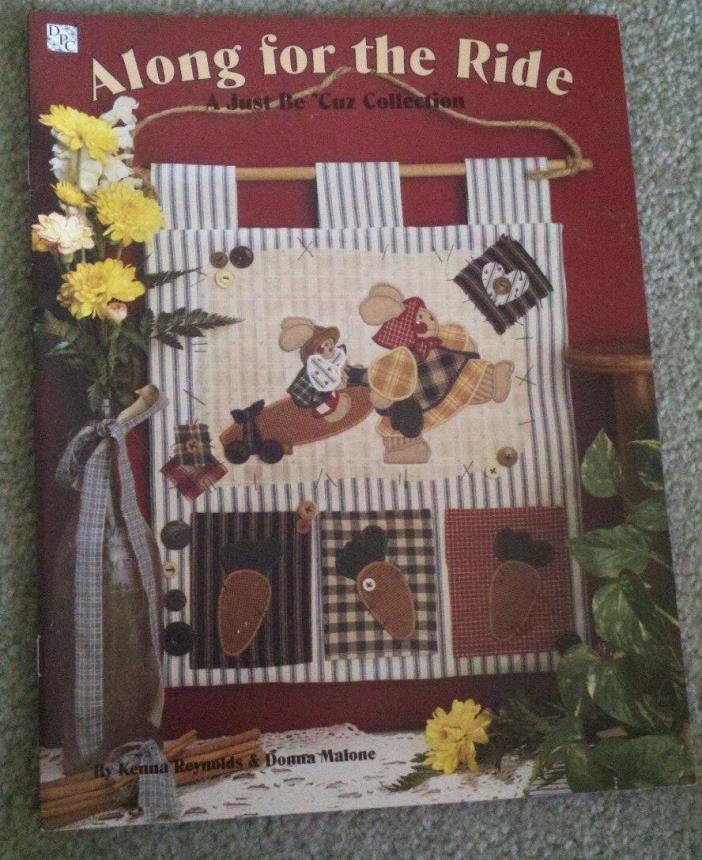 BILL or COUPON HOLDER Quilted Wall Hanging PATTERN - ALONG FOR THE RIDE Booklet