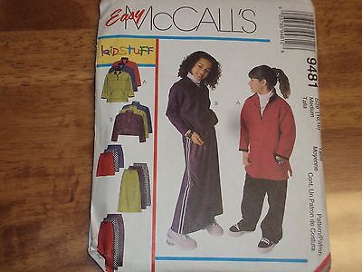 EASY McCalls sewing pattern #9481 top,skirt,pants SZ 10,12