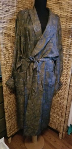 Givenchy Vintage Unisex Silk Robe size large/xlarge