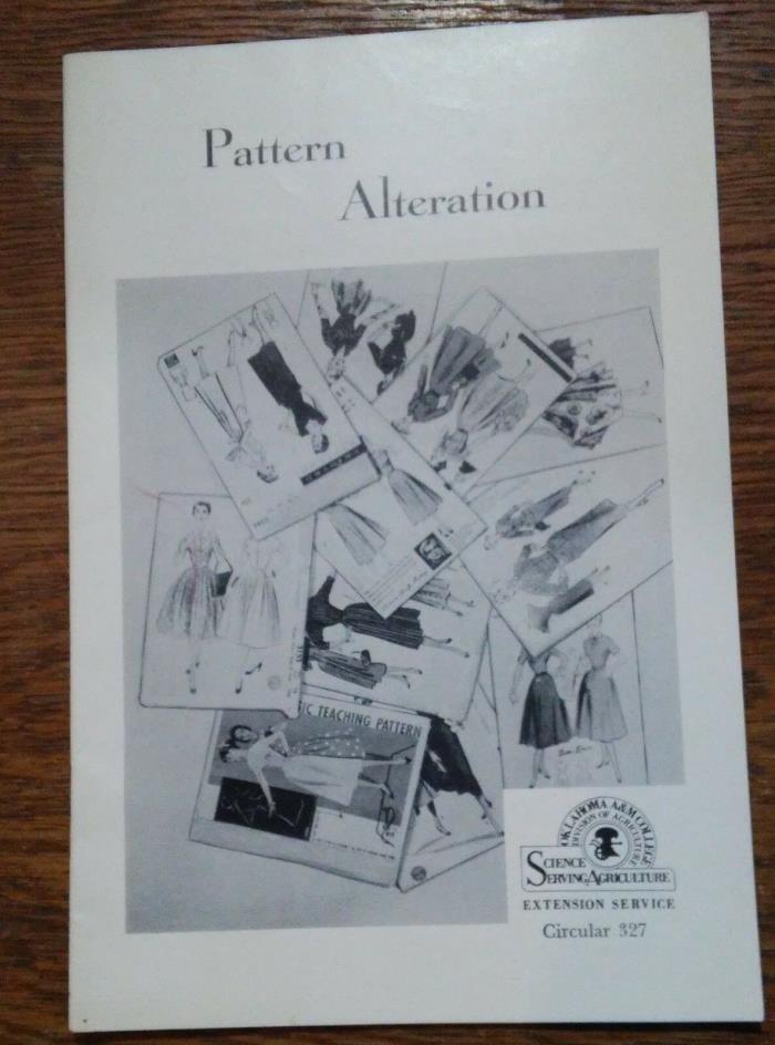 Vintage OSU Extension Circular 327, “Pattern Alteration” (1960s)