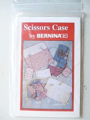 Scissors Cases by Bernina Sewing Pattern NEW