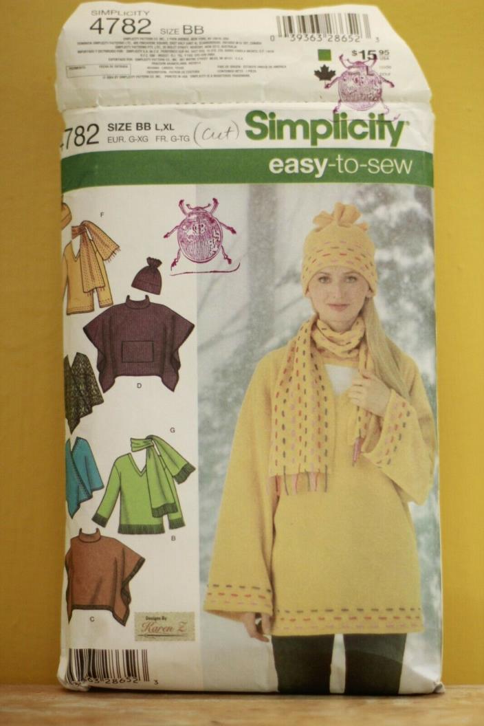 Simplicity 4782 Sewing Pattern