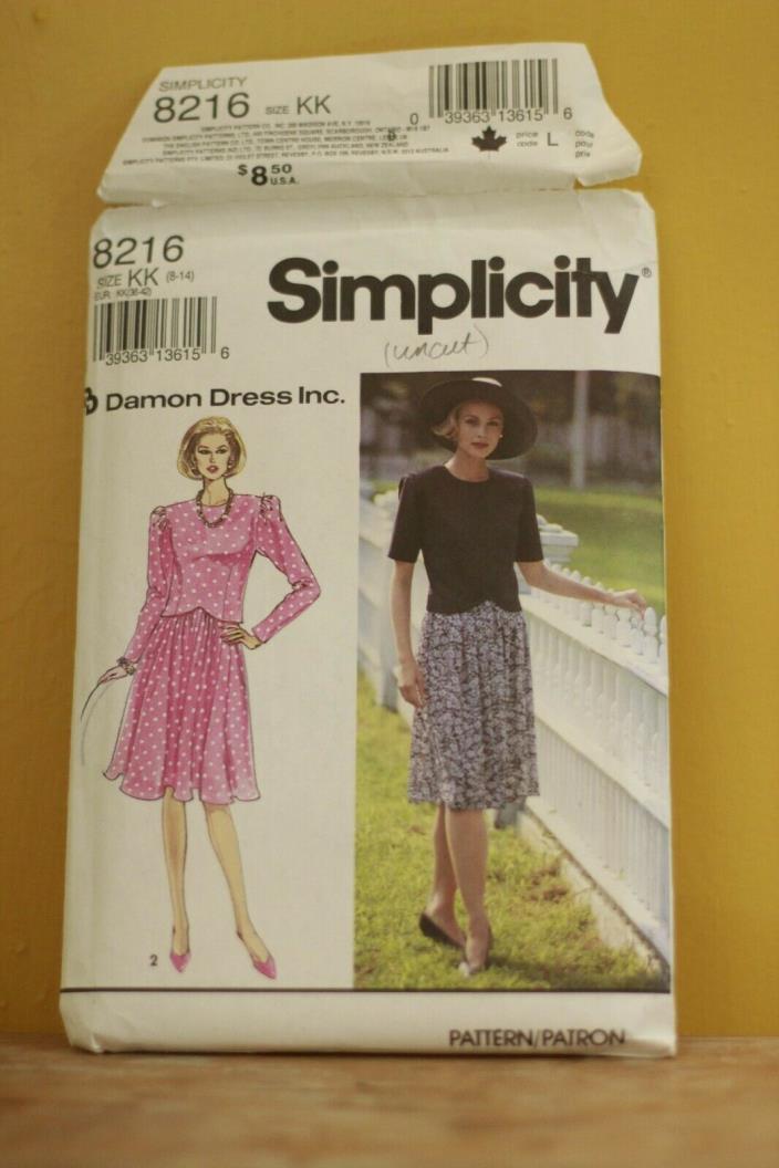 Simplicity 8216 Sewing Pattern