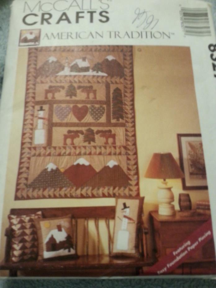 1995 McCall's Crafts Sewing Pattern American Tradition style