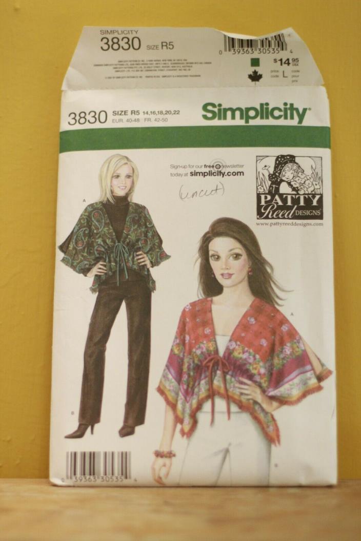 Simplicity 3830 Sewing Pattern