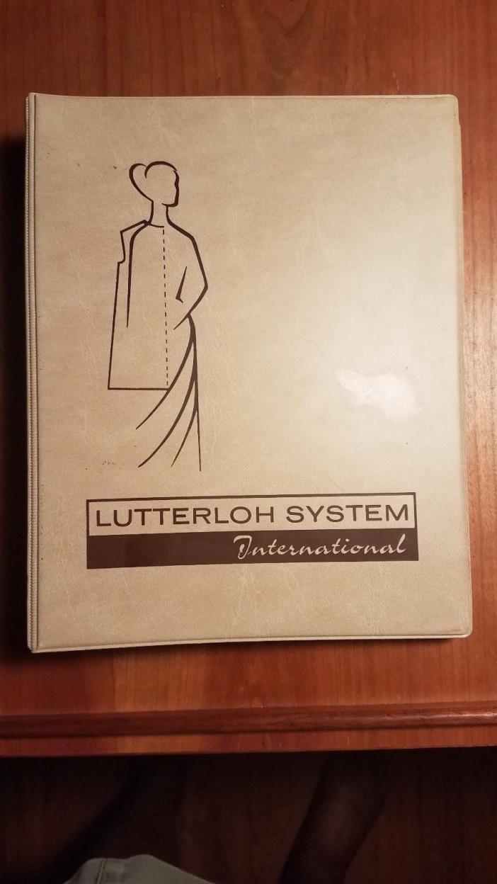 Lutterloh System International Golden Rule Pattern Making Method BOOK ONLY 2003