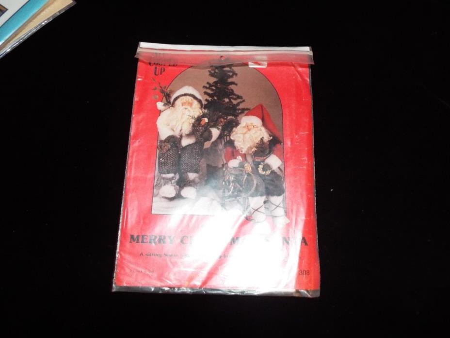 1 Vintage All Cooped Up Merry Christmas Santa #308 Sewing Craft Pattern 21